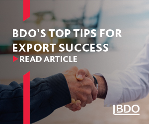 BDO's top tips for export success article