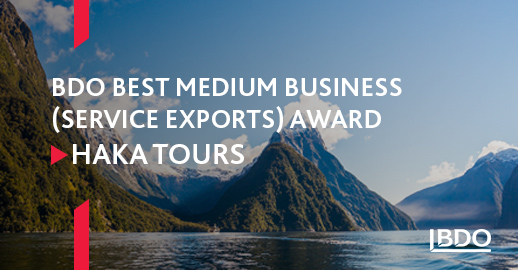 ExportNZ awards 2019 - Haka tourism