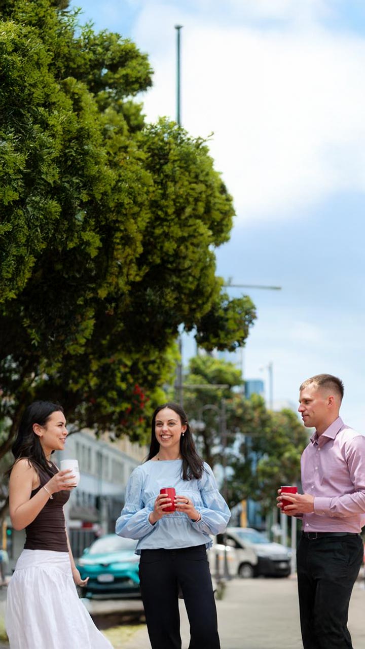 young professional female smiling